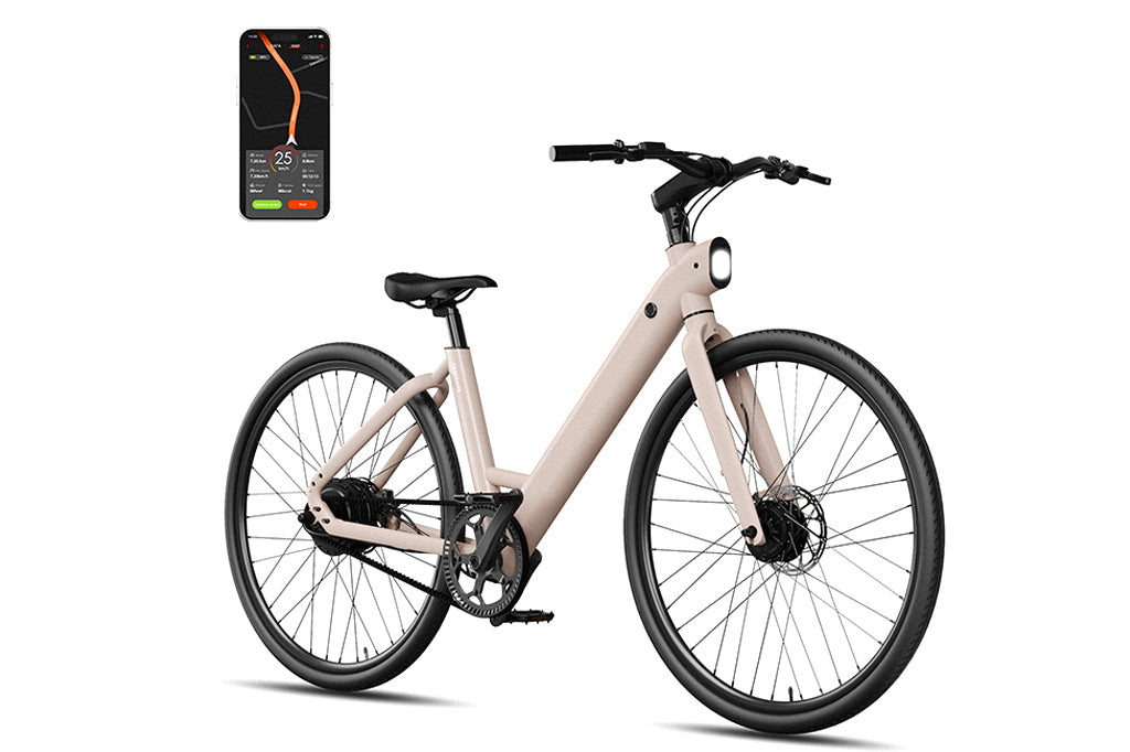 elektrofahrrad mit niedrigem einstieg Freedare Eden Step-Thru-Elektrofahrrad mit APP-Steuerung – FD-EBIKE:Best Smart Electric Bike