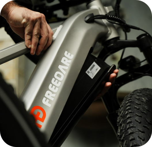 Versteckte tragbare Batterie